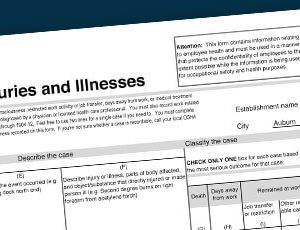 Safety Reporting: When And How To Use OSHA Form 300